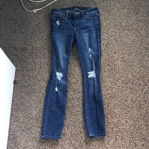 Hollister Low Rise Ripped Jeans